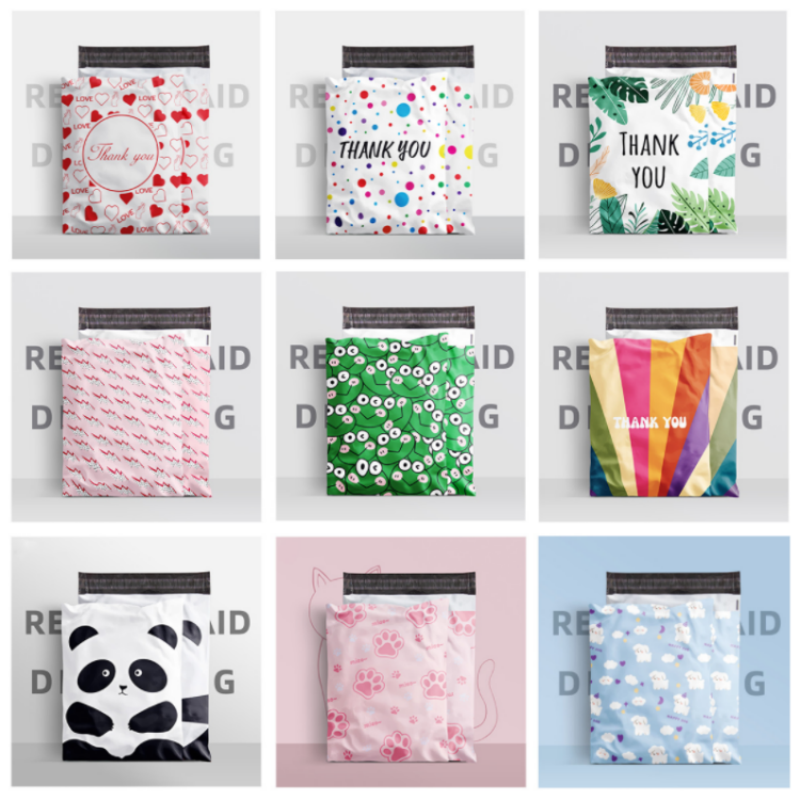 Food And Snacks Coloring Book - 100PCS 10*13in Poly Mailer Adhesive Envelope