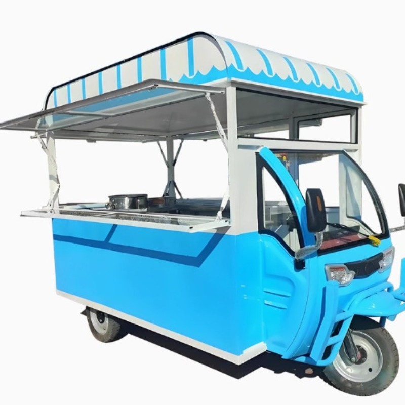 Spicy Food Snacks - Night market stall car, mobile cooked