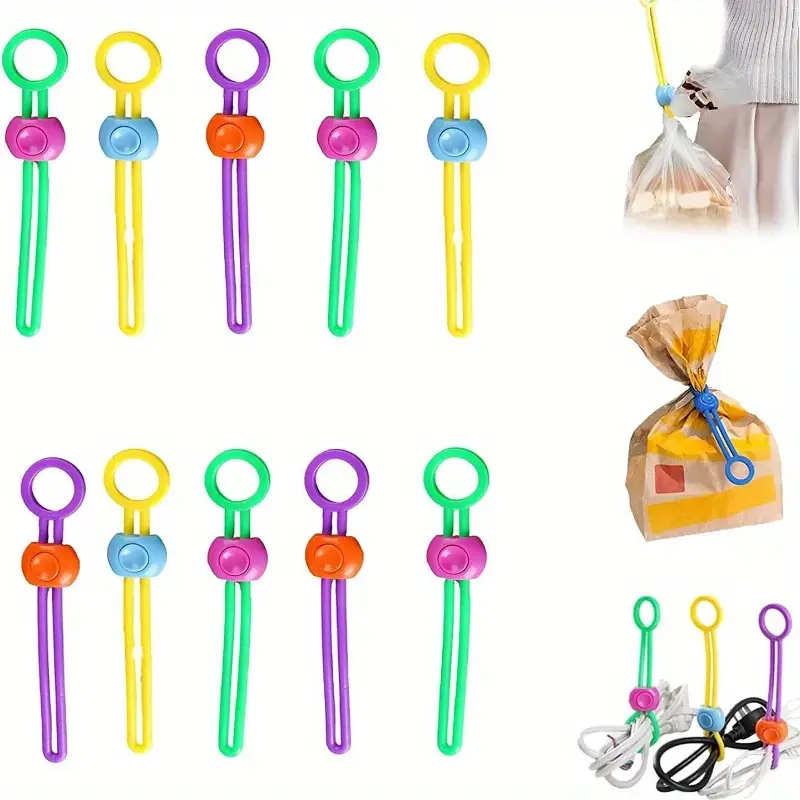 Food Snacks Label - Plastic Snack Bag Clips Food Storage