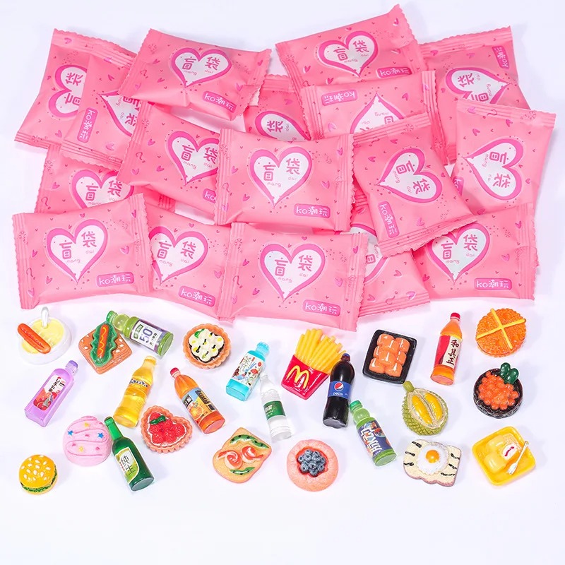 Food Drink Snacks - /Random Style Bag Miniature Food Toy