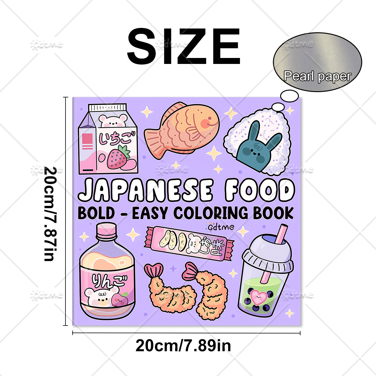 JAPANESE FOOD Bold-easy Patter - Food And Snacks Coloring Book avaliação e preço