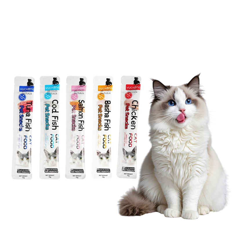 10pcs Cat Strips Pet Snacks Va - Food Snacks Label avaliação e preço