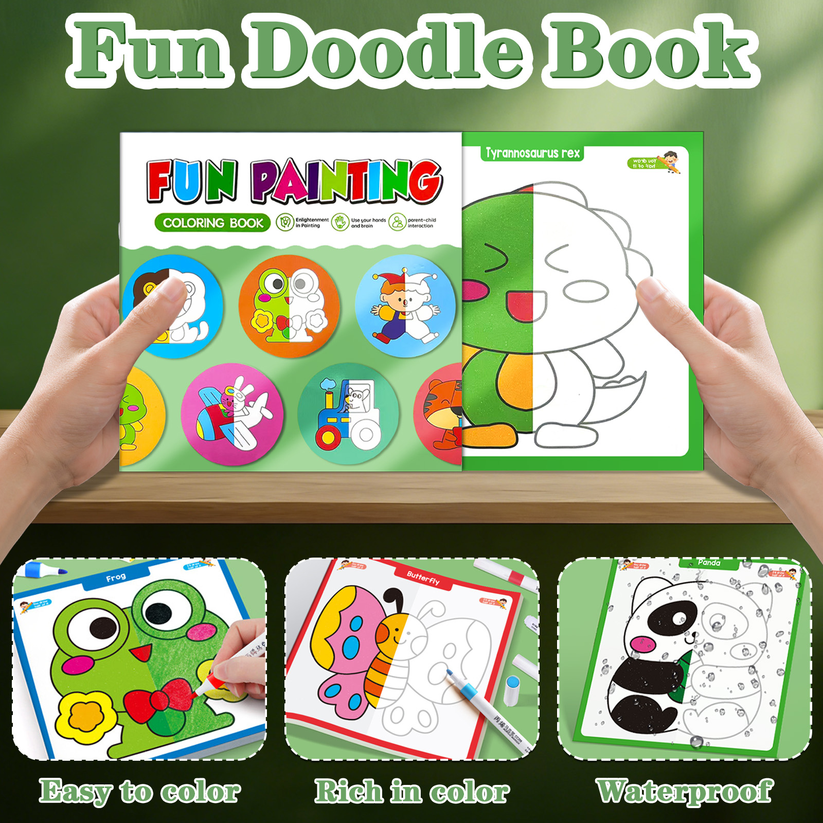 Kids Symmetrical Painting Acti - Food And Snacks Coloring Book avaliação e preço