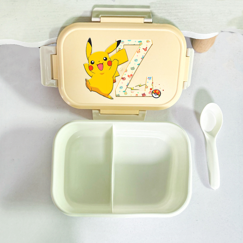 Pikachu Lunch Box Cartoon Poke - Food Z avaliação e preço