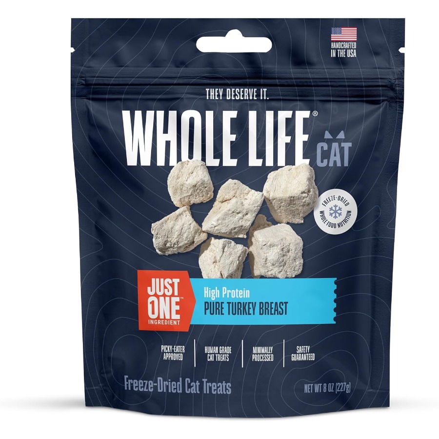Whole Life Cat Just One Turkey - Food Snacks With Protein avaliação e preço
