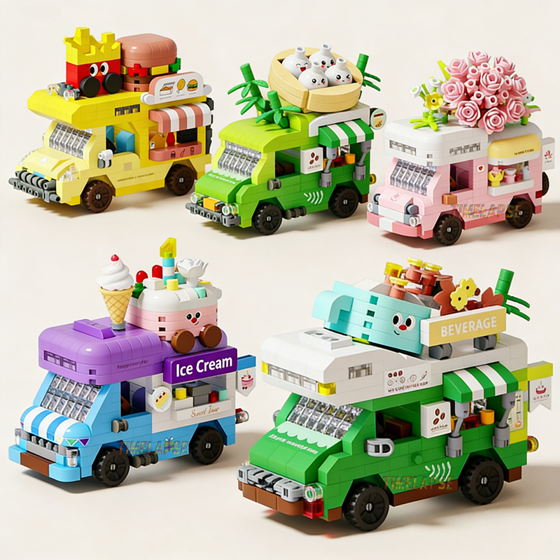 NEW DIY Coffee Car Buns Food T - Food Drink Snacks avaliação e preço