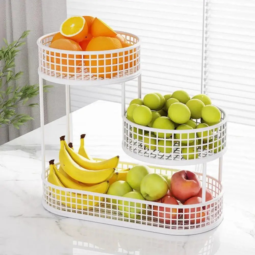Three-layer Fruit Basket  Livi - Food Drink Snacks avaliação e preço