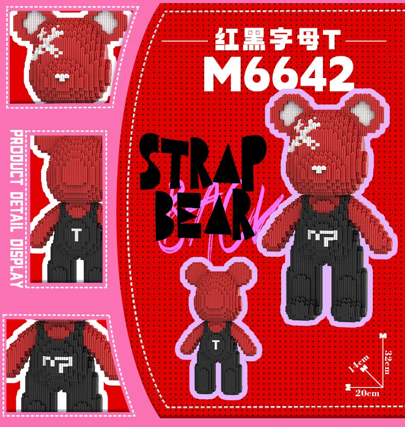 Colourful Star Bear Mini Build - Spicy Food Snacks avaliação e preço