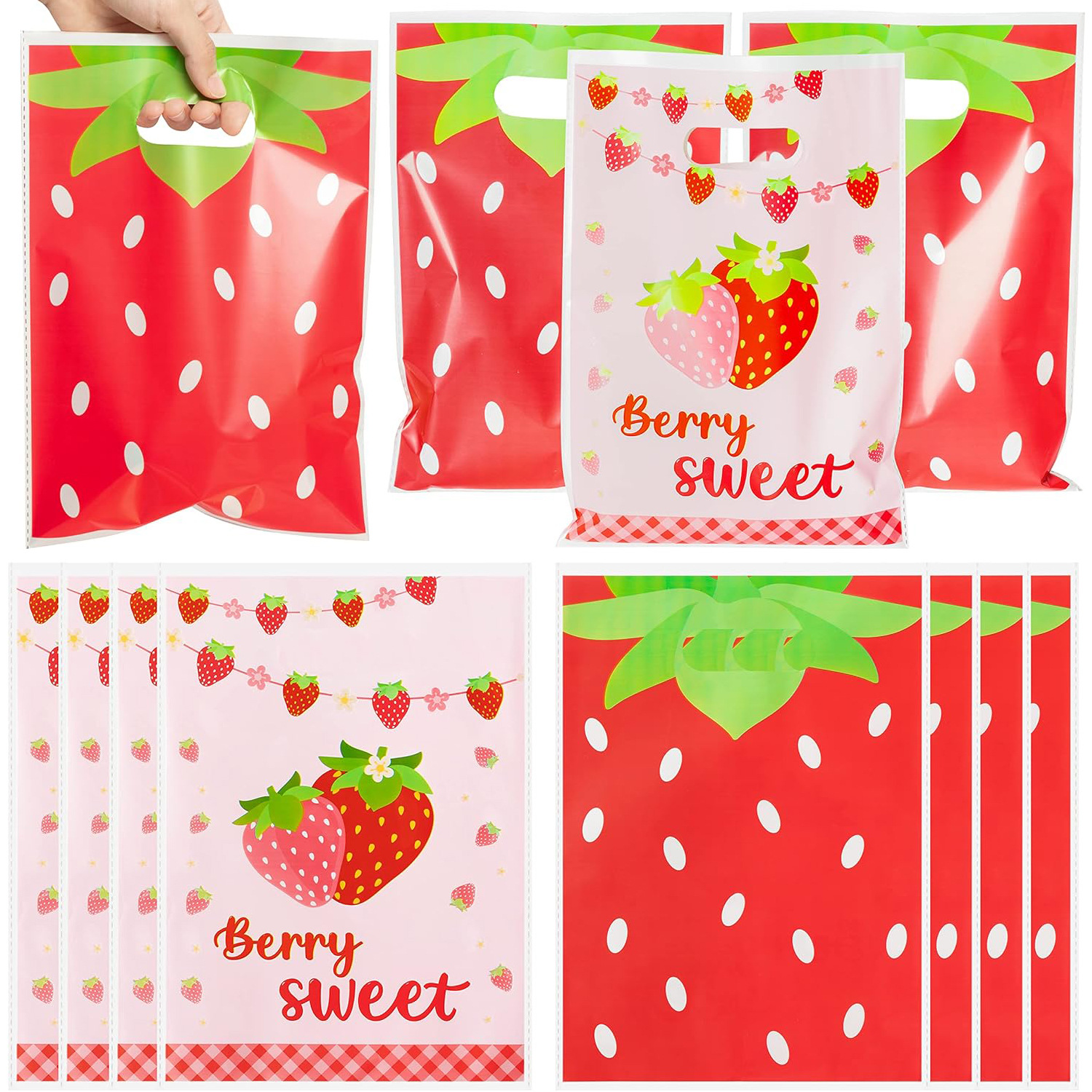 50Pcs Sweet Fruit Strawberry T - Spicy Food Snacks avaliação e preço