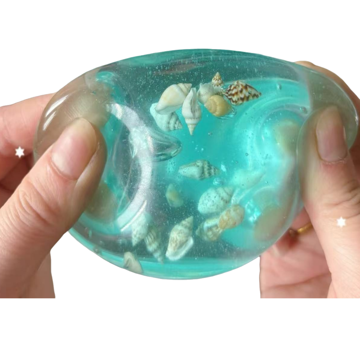Blue Maltose Sea Squishy Fidge - Spicy Food Snacks avaliação e preço