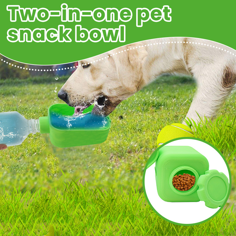 Two-in-one pet snack bowl port - Food Drink Snacks avaliação e preço