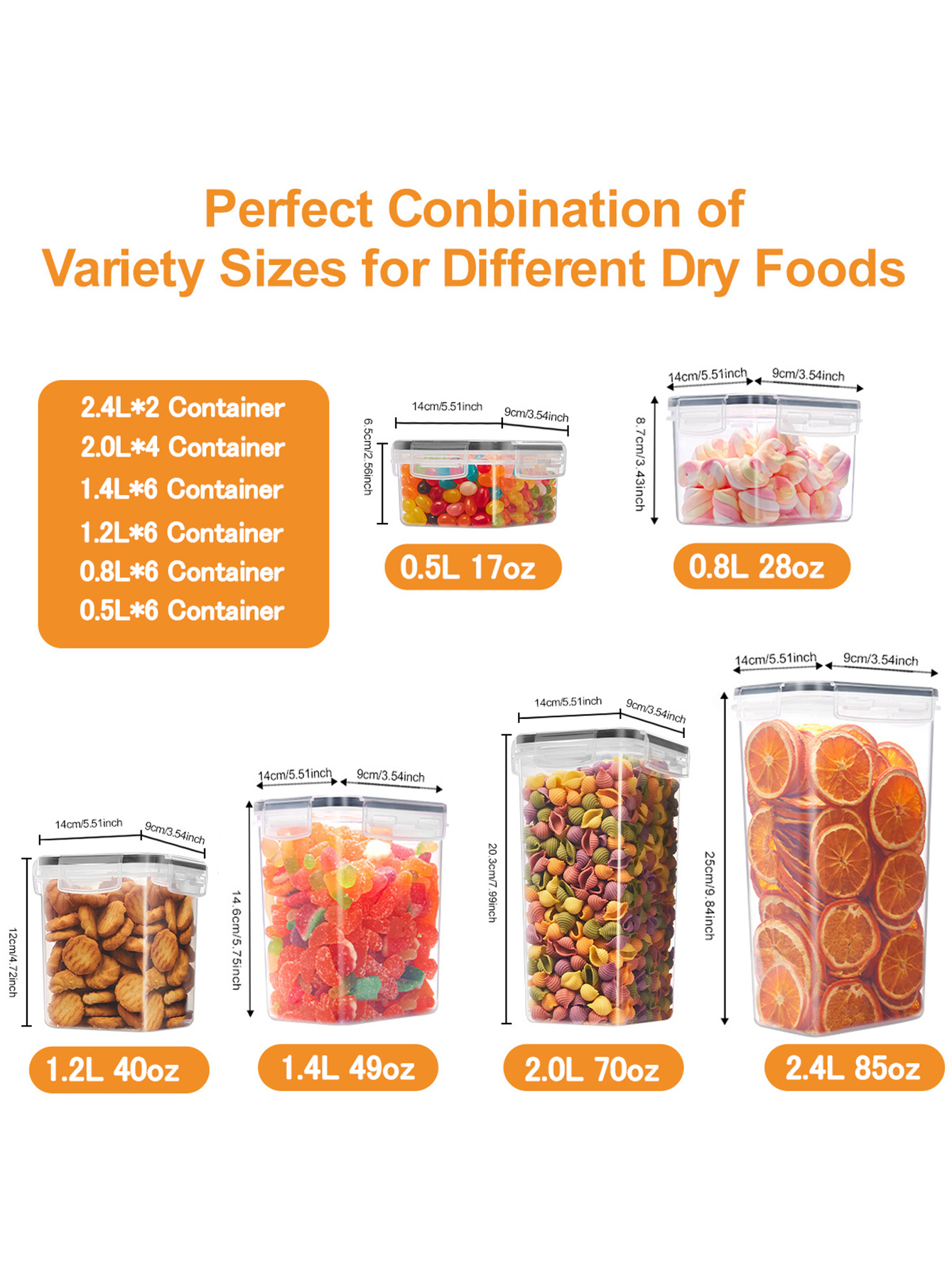 30PCS-Airtight storage bins, m - Food Snacks Label avaliação e preço
