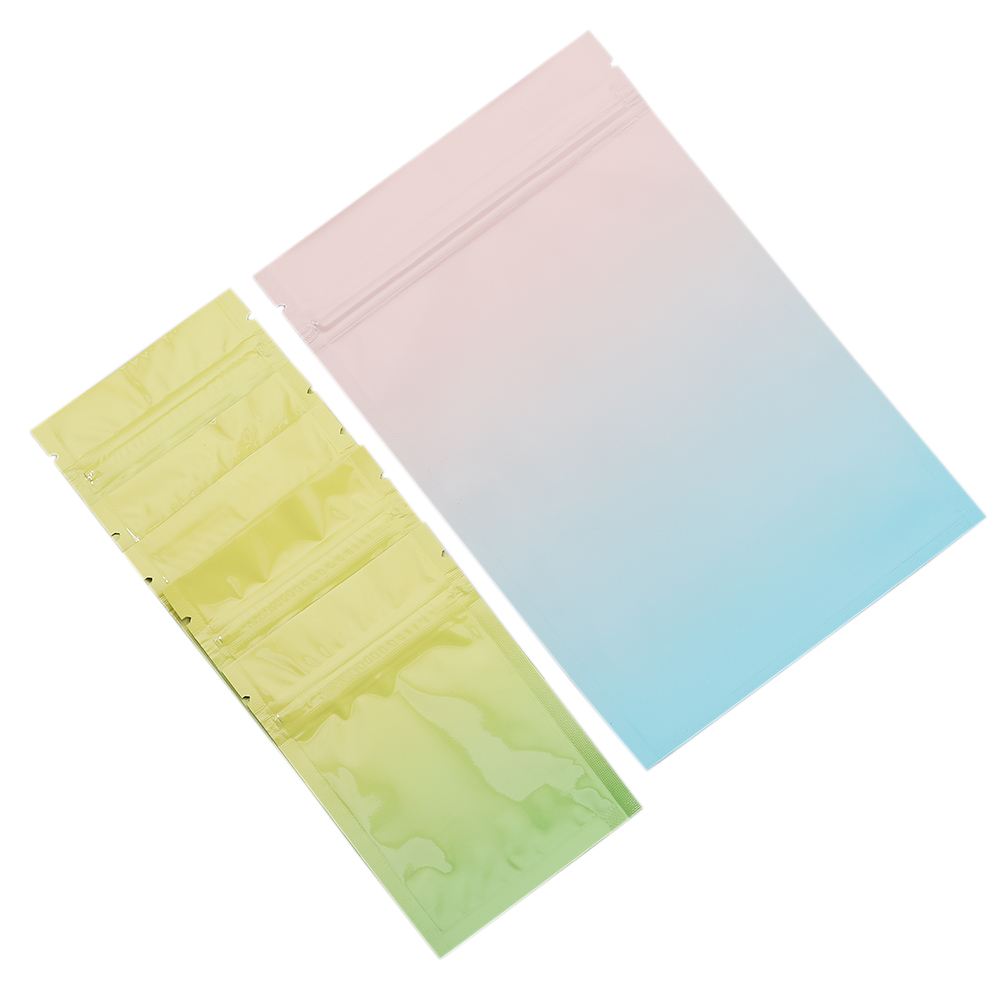 50pcs Gradient Zip Bags Opaque - Food Z avaliação e preço