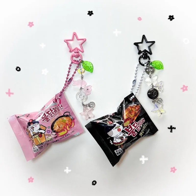 Buldak Ramen Keychain Korean S - Spicy Food Snacks avaliação e preço