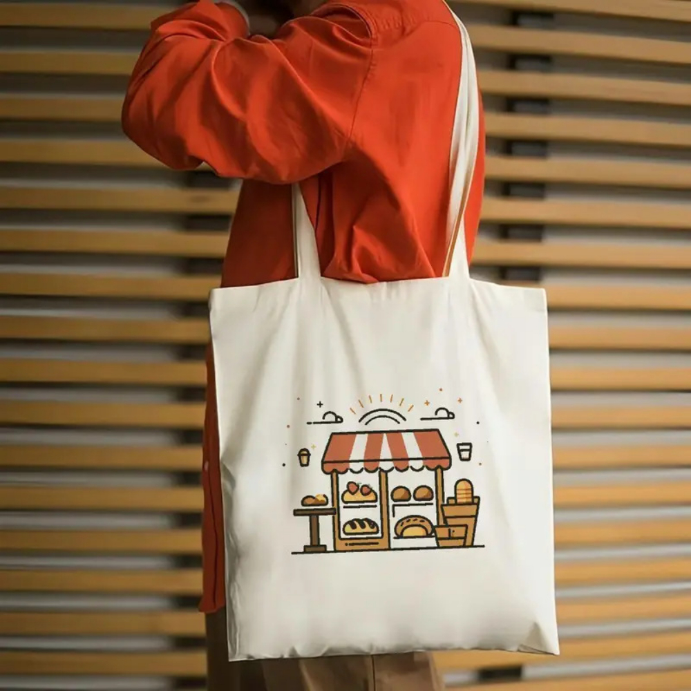 Cute French Fries Print Canvas - Food Grocery Snacks avaliação e preço