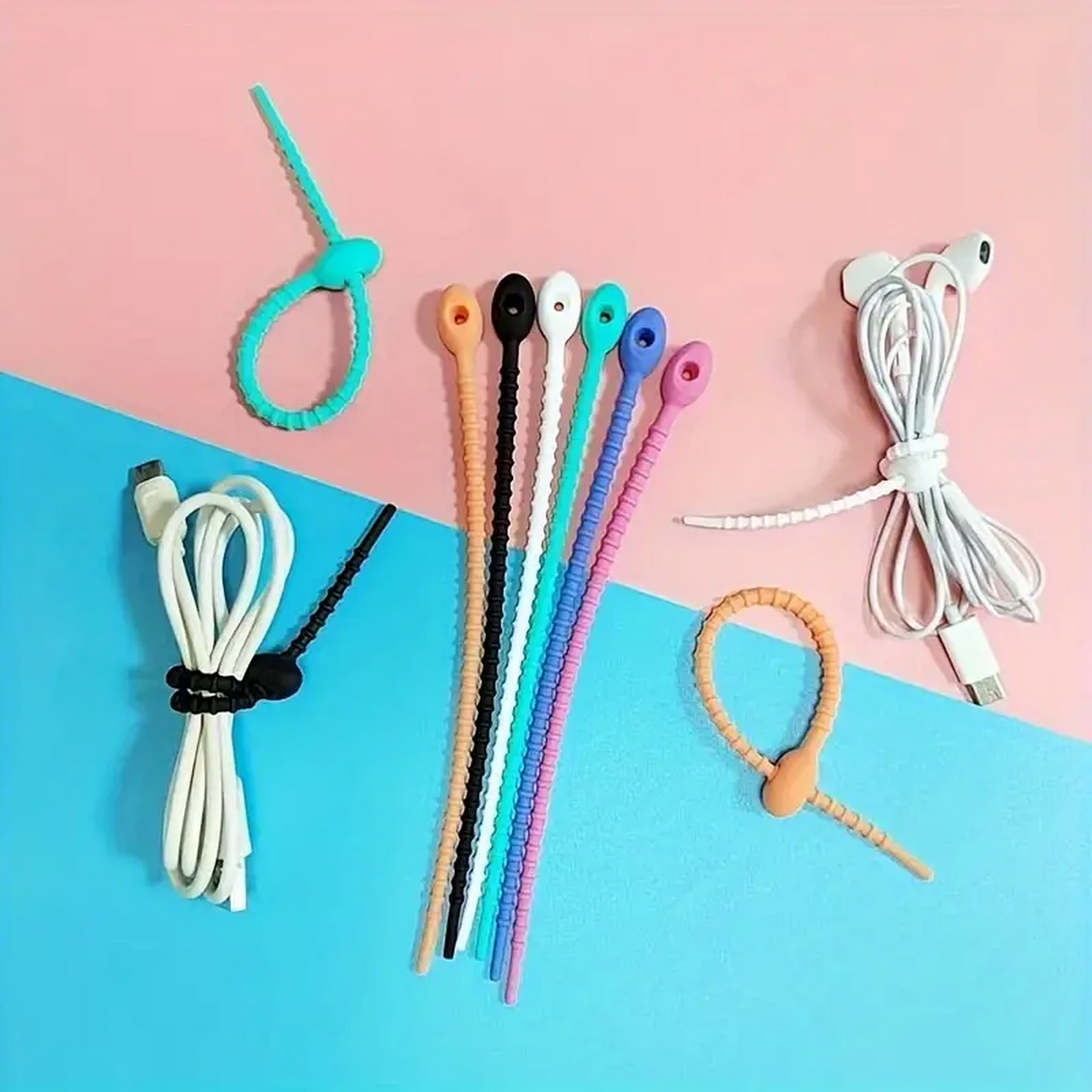 Silicone Reusable Cable Wire O - Food Z avaliação e preço