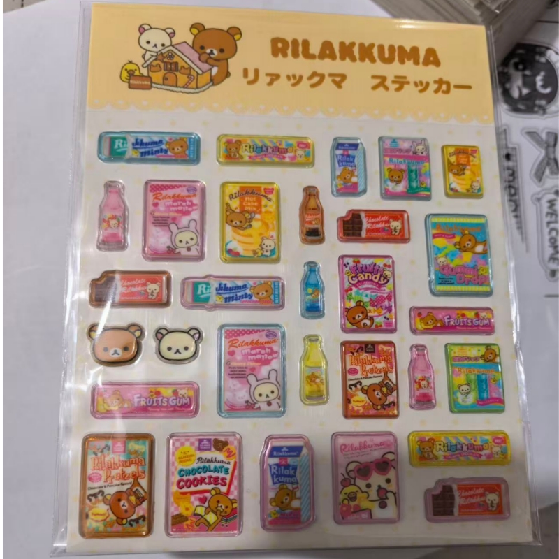 New Cartoon Rilakkuma Food Ser - Food Grocery Snacks avaliação e preço