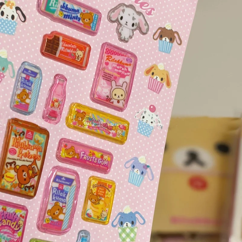 New Cartoon Rilakkuma Food Ser - Food Grocery Snacks avaliação e preço