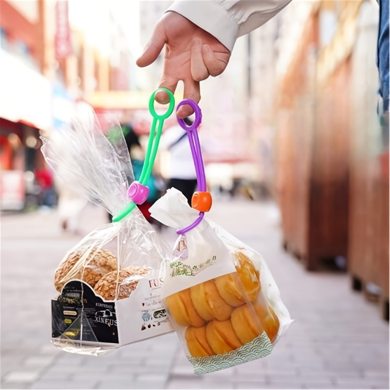 Plastic Snack Bag Clips Food S - Food Snacks Label avaliação e preço