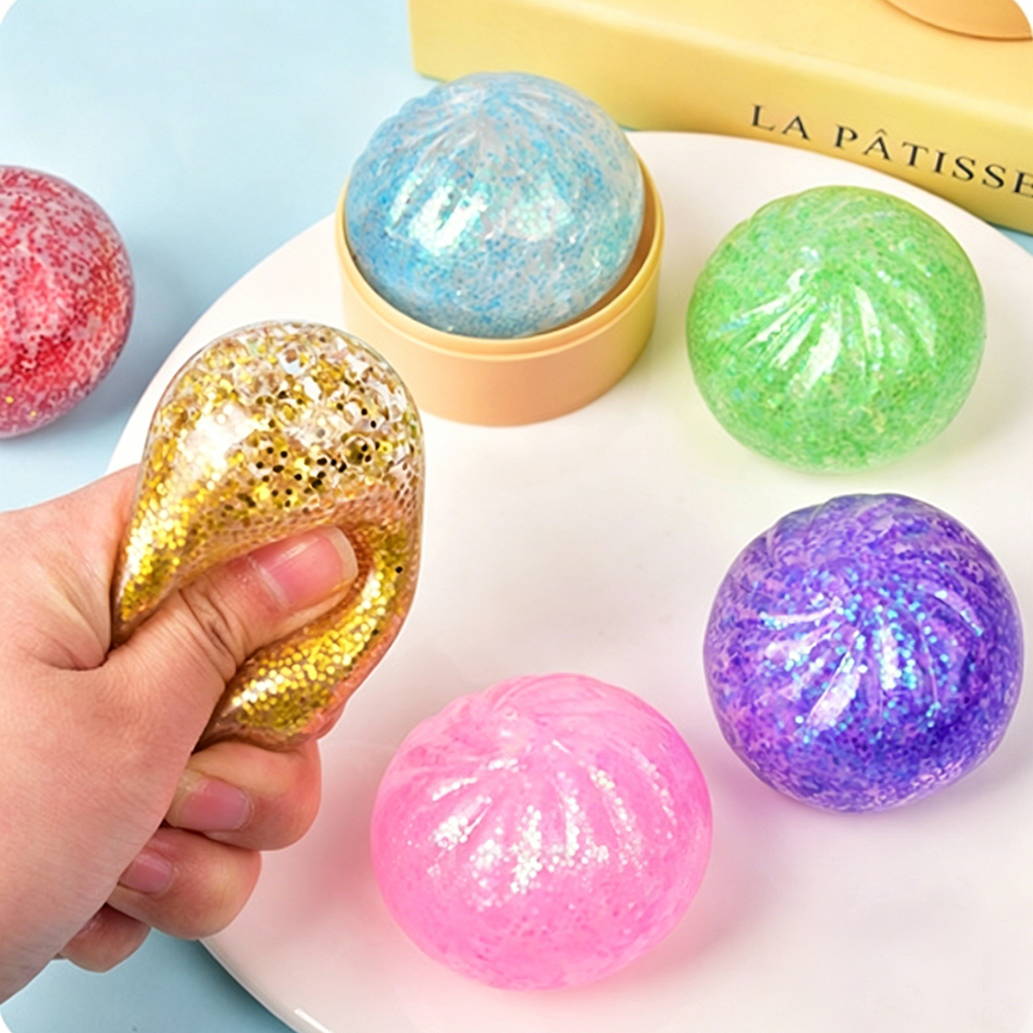 Colorful Flash Dumpling Squish - Food Grocery Snacks avaliação e preço