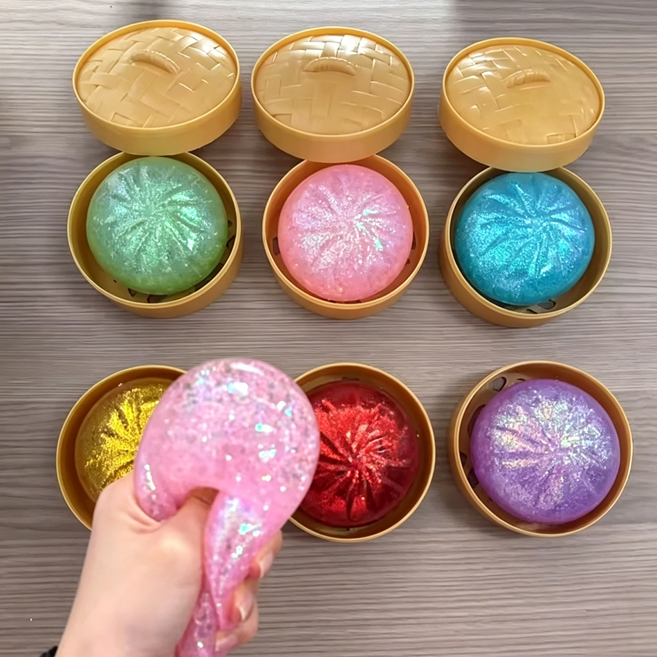 Colorful Flash Dumpling Squish - Food Grocery Snacks avaliação e preço