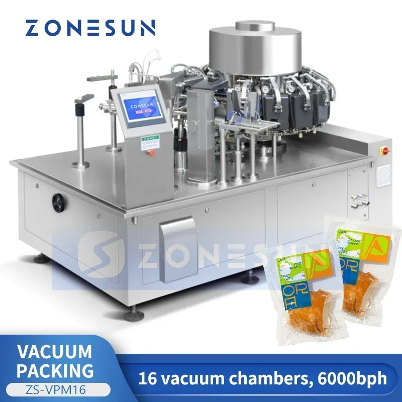 ZONESUN Automatic Rotary Vacuu - Jerky Beef Pack avaliação e preço