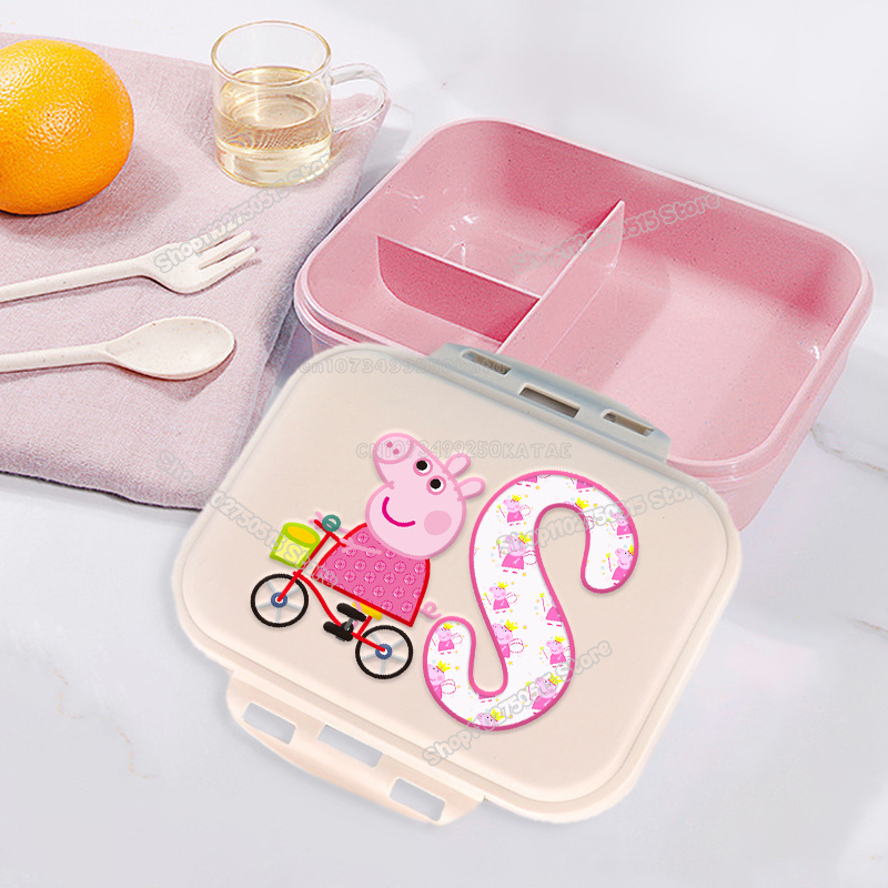 Cute Peppas Pig Letter A-Z Lun - Food Z avaliação e preço