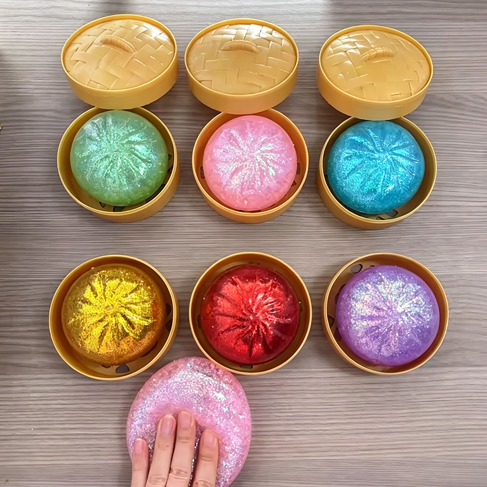 Colorful Dumpling Squishes Str - Food Grocery Snacks avaliação e preço