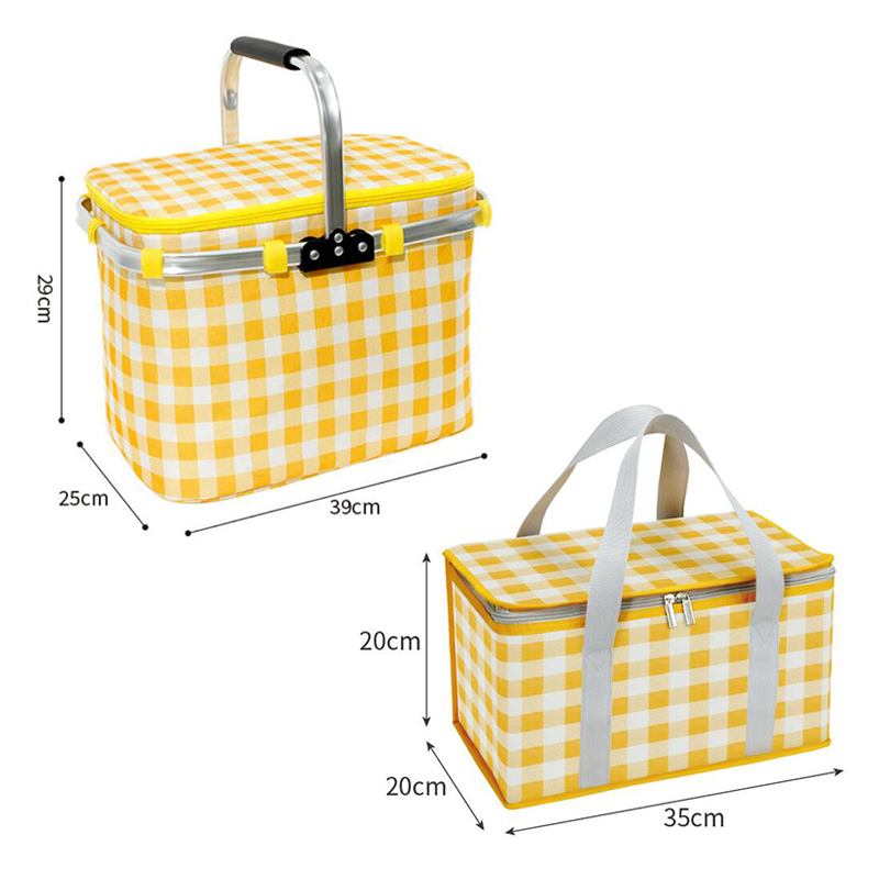 Retro Pastoral Lunch Bag Foldi - Food Drink Snacks avaliação e preço
