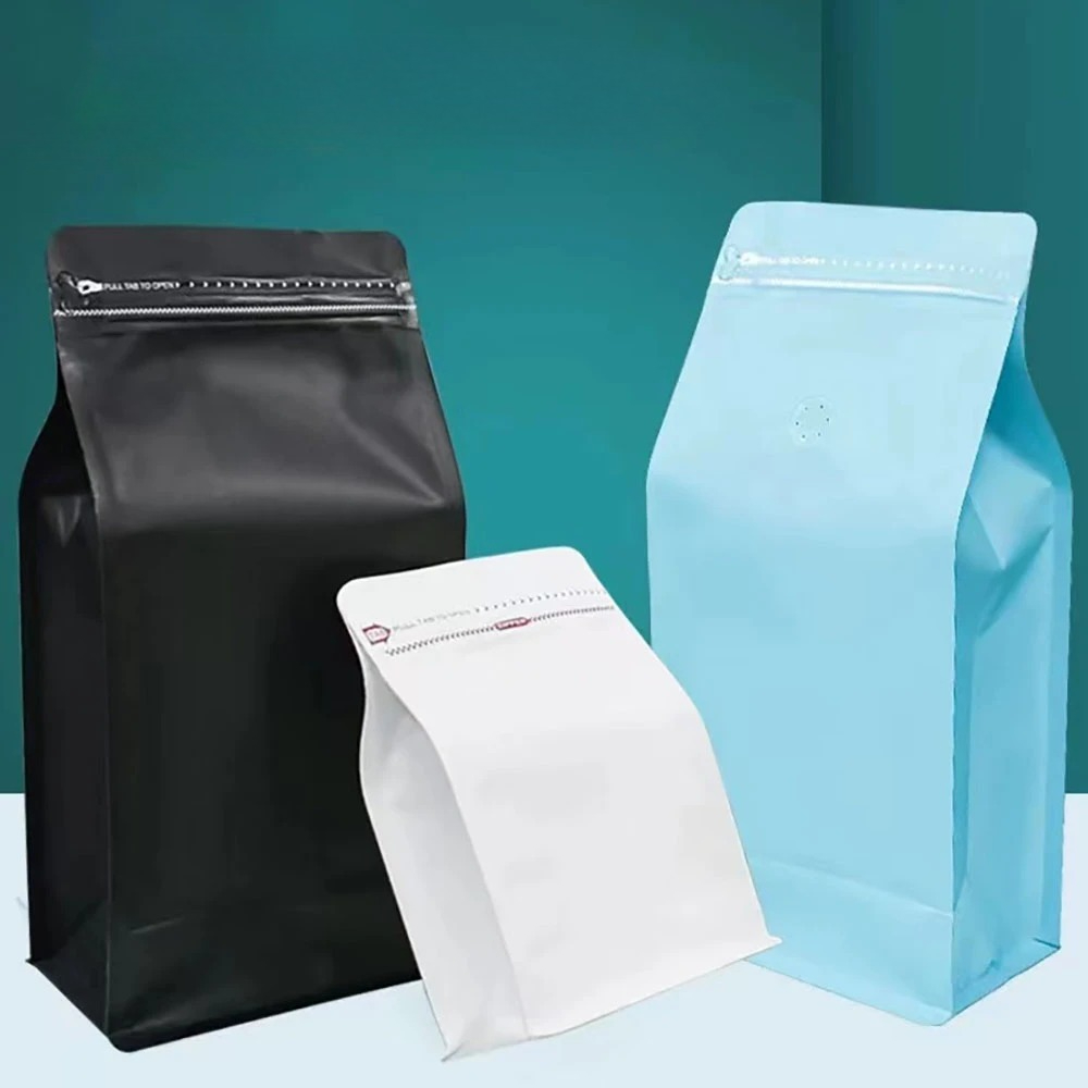 50pcs Resealable Ziplock Coffe - Food Snacks With Protein avaliação e preço