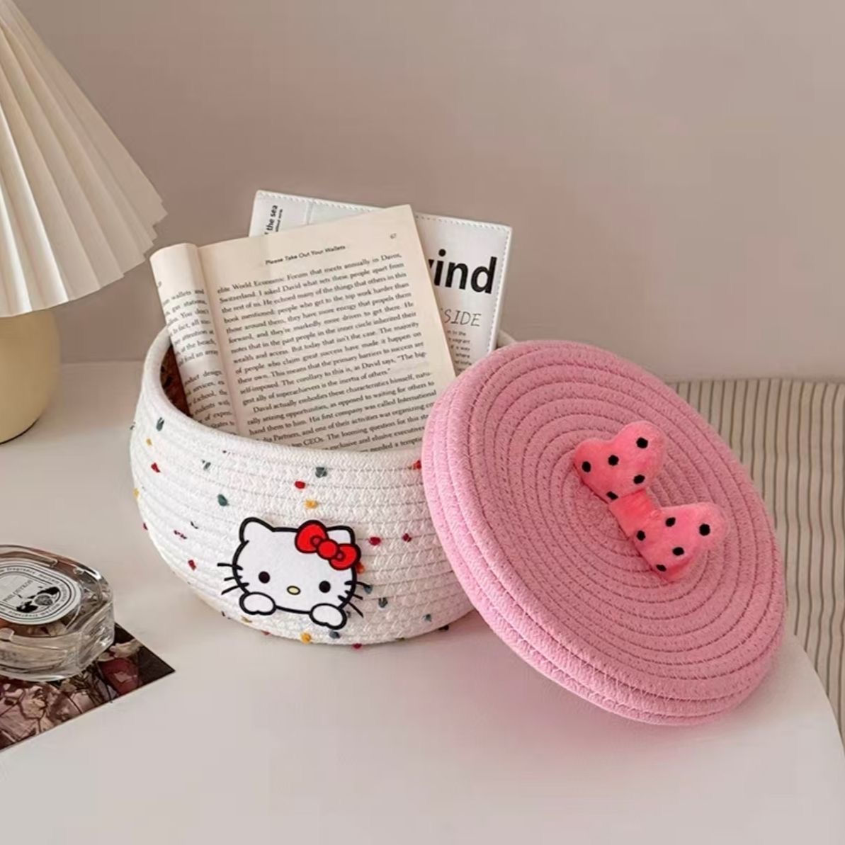 Cute Hello Kitty Cotton Hand-w - Food Grocery Snacks avaliação e preço