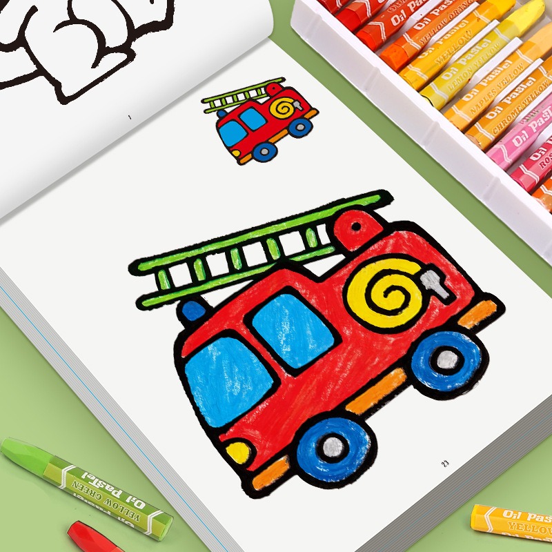 Children's Drawing Book, Conta - Food And Snacks Coloring Book avaliação e preço