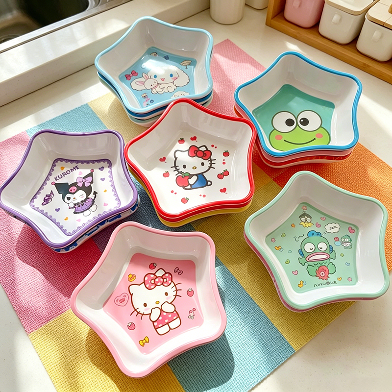 Cute Hello Kitty Bowl Five-poi - Food Grocery Snacks avaliação e preço