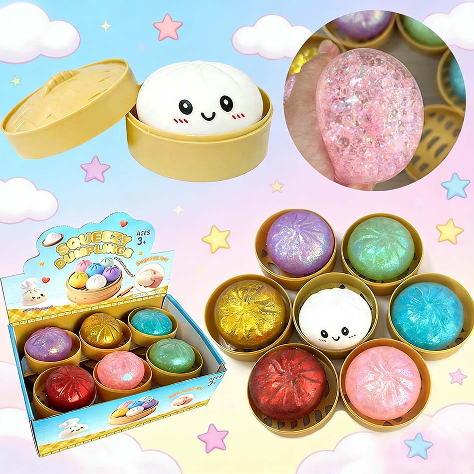 Colorful Dumpling Squishes Str - Food Grocery Snacks avaliação e preço
