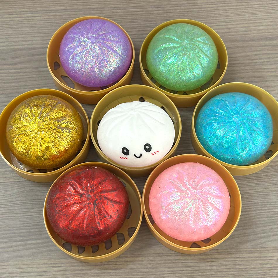 Colorful Dumpling Squishes Str - Food Grocery Snacks avaliação e preço