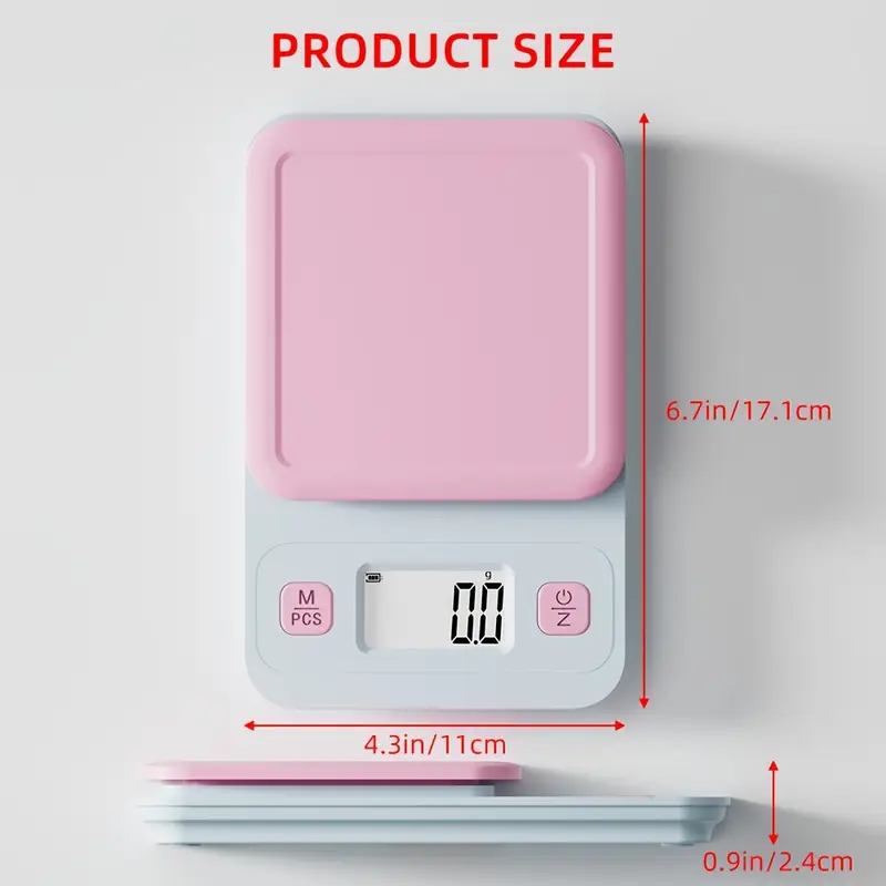 Kitchen Scale with Lcd Display - Food Z avaliação e preço