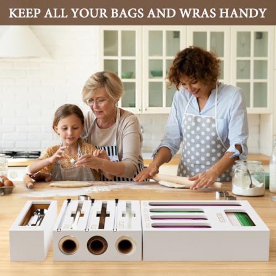 Kitchen Drawer Organizer for B - Food Snacks Label avaliação e preço