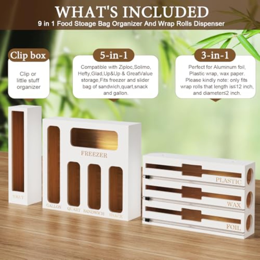 Kitchen Drawer Organizer for B - Food Snacks Label avaliação e preço